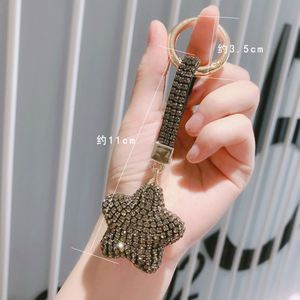 Full Rhinestone <b>Key</b> <b>Chains</b> Women Handbag Pendant Keyring Solid Color Crystal <b>Key</b> <b>Chain</b> Couple <b>Key</b> Rings - Product Image 6