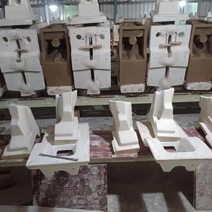 Set <span class=keywords><strong>doccia</strong></span> WC e lavabo in ceramica placcata oro Design moderno - Product Image 6