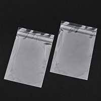 Sacs en plastique transparents OPP autocollants personnalisés en usine pour l'emballage du pain et des biscuits.
