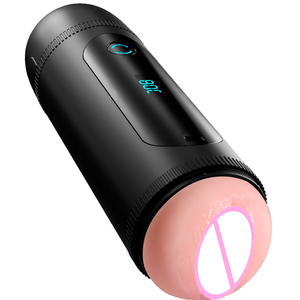 เครื่องช่วยสำเร็จความใคร่ Jiba PRO แบบอัตโนมัติเต็มรูปแบบ วัสดุ TPE ชาร์จด้วย USB กันน้ำระดับ IPX7 เป็นมิตรต่อสิ่งแวดล้อม รูปทรงเครื่องบิน - Product Image 5
