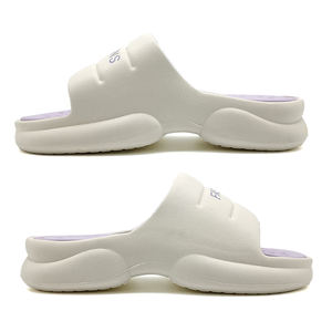 2025 personnalisé femmes été EVA pour pantoufles nouveau imperméable <span class=keywords><strong>antidérapant</strong></span> fond épais bout ouvert en peluche semelle intérieure doux personnes <span class=keywords><strong>âgée</strong></span>s usage domestique - Product Image 1