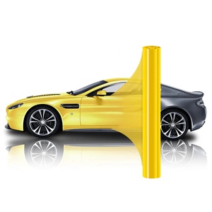 Film de protection de peinture (PPF) <span class=keywords><strong>TUP</strong></span> auto-réparateur gris clair, changeant de couleur blanc à noir/gris brillant, 7,5 mil, luxe - Product Image 3