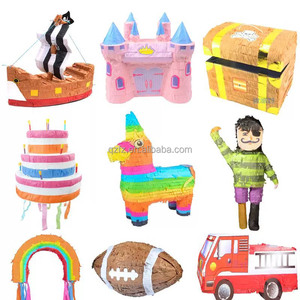 Camion <span class=keywords><strong>de</strong></span> pompiers Cars Box Football Cake Ball Pinata pour Kis Party - Product Image 2
