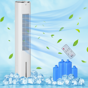 Climatiseur portable et humidificateur 1,3 gallon blanc avec télécommande, ventilateur de refroidissement 3 vitesses pour usage domestique - Product Image 2