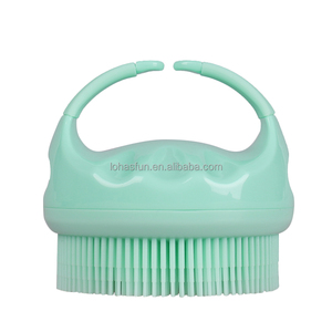 แปรงอาบน้ำซิลิโคนนุ่มพิเศษสำหรับเด็ก แปรงนวดผ่อนคลายสำหรับอาบน้ำ - Product Image 1