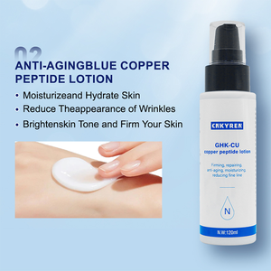 Ghk-CU Custom Skin Care Set blu rame Peptide siero e lozione Anti-invecchiamento Toner corpo e viso blu rame Peptide cura della pelle - Product Image 6