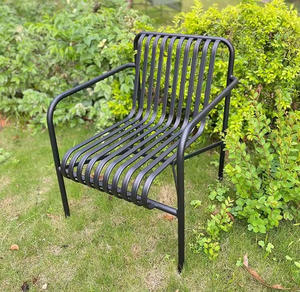 Meubles de patio Ensemble de jardin en aluminium Chaise longue et table d'extérieur en métal Restaurant Café Balcon <span class=keywords><strong>Terrasse</strong></span> - Product Image 6