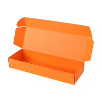 Échantillon Gratuit - Boîte à Vêtements Pliante en Carton Ondulé, Impression Personnalisée, Emballage Couleur, Boîte d'Expédition pour Chaussures avec Logo Personnalisé