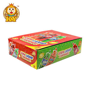 Toptan tatlılar soda şişe şekli sıkmak ekşi reçel meyveli sıvı şeker - Product Image 6