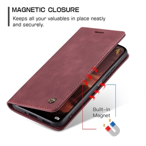 <span class=keywords><strong>เคส</strong></span>หนังแบบพับได้ Caseme Retro Wallet สำหรับ Xiaomi Mi 10T Lite 10T Pro Redmi K30S Note <span class=keywords><strong>9</strong></span> Pro 9S ดีไซน์หรูหรา พร้อมขาตั้ง - Product Image 5