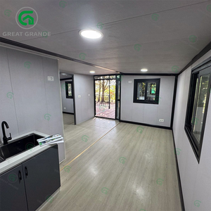 <span class=keywords><strong>Maison</strong></span> conteneur préfabriquée de luxe de 20 pieds avec terrasse et toit <span class=keywords><strong>Maison</strong></span> modulaire extensible moderne Résidence meublée portable - Product Image 4