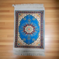 Tapis de prière musulman en polyester extra large, doux et confortable pour la maison et les voyages, tapis de salon