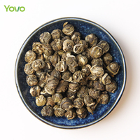 Nouvelle Arrivée Thé Vert aux Perles de Jasmin Naturel Pur, Thé aux Boules de Jasmin Séché, Mélange de Saveurs en Vente
