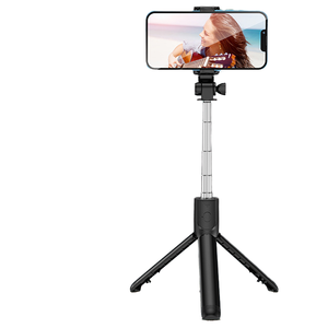 Accesorio Universal para Teléfono R1, <span class=keywords><strong>Palo</strong></span> <span class=keywords><strong>Selfie</strong></span> Inalámbrico Plegable con Trípode y Control Remoto para Transmisión en Vivo Horizontal y Vertical - Product Image 2