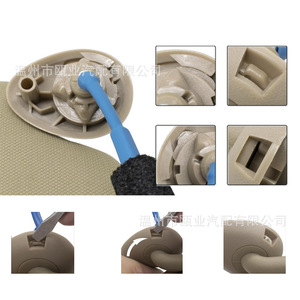 Parasol para Honda Pilot 2016-2022 Modelo 83230-TG7-A12ZA Beige con Espejo y Conector de Luz - Product Image 4