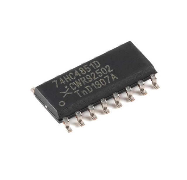 Original 74HC4851D-Q100,118 SOIC-16 8-Channel Analog Multiplexer and Demultiplexer IC