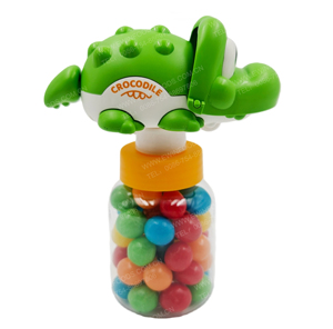 Caramelle Gommose a Forma di Alligatore Tricolore Bestar con Jelly Bean, Fornitura all'Ingrosso per Bambini - Product Image 5