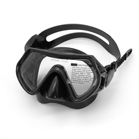 Masque de plongée pour enfants, lunettes de plongée sous-marine pour enfants avec verres en verre trempé, étanches et sans fuites