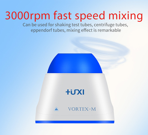 HUXI Mini vortice Mixer per smalto per unghie adesivi per ciglia colori acrilici tatuaggio inchiostro agitazione per provette - Product Image 6