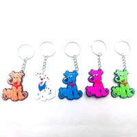 Llavero de Primera Calidad, No Tóxico, Mini Portachiavi Personalizado, Novedoso, Colorido, Elegante, Duradero, con Animales Adorables, Ligero y Flexible