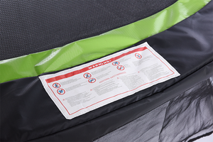 <span class=keywords><strong>Trampoline</strong></span> Zoshine Pumpkin avec <span class=keywords><strong>filet</strong></span> de protection interne, bungee de saut, sac à chaussures sous le <span class=keywords><strong>filet</strong></span>, panier de basket extérieur pour enfants et adultes, vert - Product Image 6