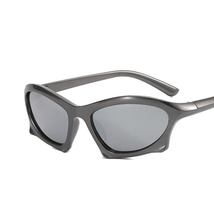 แว่นกันแดดทรงสปอร์ตเท่ๆ สไตล์เรโทร Y2k แว่นพังก์สำหรับกิจกรรมกลางแจ้ง สำหรับผู้ชายและผู้หญิง - Product Image 5