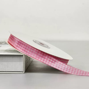 ริบบิ้นหลากสีสันลายทาง ริบบิ้นเนื้อนุ่ม สำหรับงาน DIY ประดิษฐ์ โบว์ติดผม จัดดอกไม้ - Product Image 2