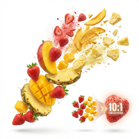 Groothandel Premium 8-in-1 Gedroogd Fruitmix Zonder Toegevoegde Suiker OEM Verpakking