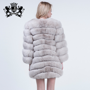 <span class=keywords><strong>Manteau</strong></span> en fourrure de renard <span class=keywords><strong>long</strong></span> et luxueux pour <span class=keywords><strong>femme</strong></span>, fourrure moelleuse tendance, directement de l'usine Janefur, idéal pour l'hiver - Product Image 5
