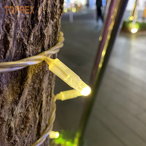 Guirlande lumineuse féerique transparente en PVC IP67, 10 m, 100 LED, étanche, pour fête, mariage, jardin, arbre, décoration de rideau lumineux - Product Image 3