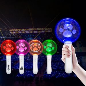 แท่งไฟเรืองแสงปรับสีได้หลายสี สำหรับการแสดงบนเวที คอนเสิร์ต อุปกรณ์เชียร์ LED ควบคุมด้วยรีโมท ปรับแต่งโลโก้ได้ เหมาะสำหรับงานปาร์ตี้บริษัท - Product Image 2