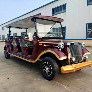 Voiture électrique de tourisme de haute qualité, style rétro, vintage, batterie au plomb-acide 4KW, 60 km/h - Product Image 1