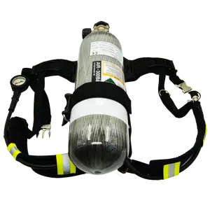 Réservoir d'air de cylindre de fibre de carbone de 6.8L CE pour la plongée sous-marine et la lutte contre l'incendie