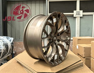 <span class=keywords><strong>Jantes</strong></span> monobloc forgées 16"-24" bronze bicolore à rayons pétales en alliage 5x112 5x114.3 5x120 pour BMW <span class=keywords><strong>Mercedes</strong></span> Audi Porsche - Product Image 3