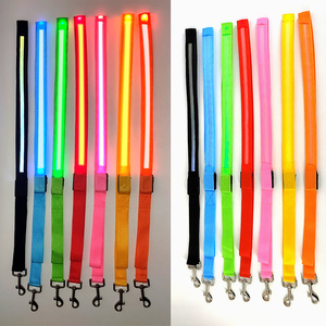 Correa de Perro LED Recargable USB C con Logotipo Personalizado, Correa Luminosa <span class=keywords><strong>para</strong></span> Mascotas <span class=keywords><strong>para</strong></span> Caminar de Noche con Seguridad, Fabricante OEM ODM, Correa de Nailon <span class=keywords><strong>para</strong></span> Perro - Product Image 4