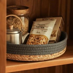 Panier de pique-nique sans ustensiles, panier à linge attrayant, rangement en coton bouclé classique, décoration rustique de ferme, chariot en fil métallique <span class=keywords><strong>Boss</strong></span> pour - Product Image 6