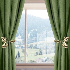 Gancho Decorativo de Metal para Cortinas, Diseño Curvo para Montaje en Pared, Fácil Instalación, Accesorio de Ferretería - Product Image 2