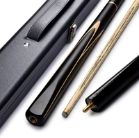 Queue de billard compacte et portable, détachable, en fibre de carbone, légère, durable, facile à transporter pour les loisirs en plein air et les petits espaces de jeu