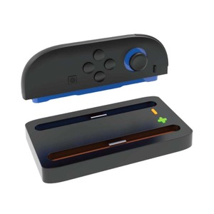 Station de charge double 2-en-1 et coque <span class=keywords><strong>JoyCon</strong></span> en ABS et TPU avec chargement USB pour 2 - Product Image 2
