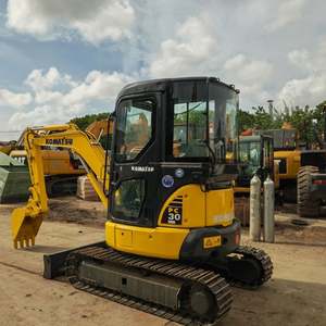 Miniexcavadora usada de alta calidad KOMATSU PC30MR con precio competitivo 1 año de garantía Máquina multiusos - Product Image 1