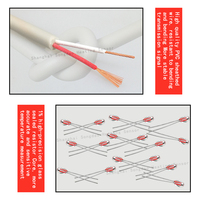 Sonde en acier inoxydable Capteur Pt100 flexible à 2 fils Capteur de température à thermistance NTC, puce de haute qualité