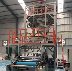 Machine de soufflage de film plastique HDPE LDPE LLDPE PE ABA à haute vitesse, prix d'usine, machine de soufflage de film automatique - Product Image 3