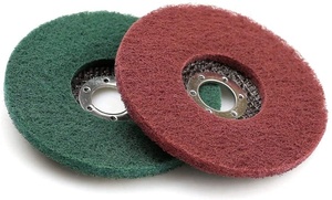 PANGEA Meule en fibre de nylon Disque abrasif non tissé pour polir l'acier inoxydable - Product Image 3