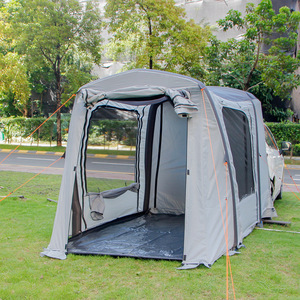 Quick Automatic Opening <b>Air</b> <b>Tent</b> 4-5 Person Extended Type One Bedroom One Living Room Double Layer Oxford Cloth Camping Spring - Product Image 1