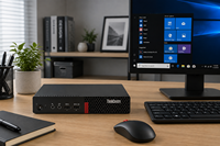 PC Desktop Tiny ThinkCentre M710q I5 I7 Generasi ke-7 Kondisi Bersih Tanpa Goresan Grade A Teruji Fungsional Beroperasi
