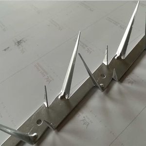 Púas Antiescalada para Muros - Tiras de Púas Afiladas de Alta Seguridad para la Parte Superior de Muros y Vallas - Product Image 6