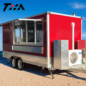 14ft thực phẩm di động xe tải với giấy chứng nhận CE và giấy chứng nhận trong USA - Product Image 1