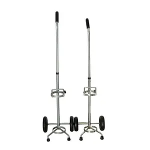 Best High Quality Oxygen Cylinder Trolley With Silent Wheels Sale Kit Oxygen Cylinder/Tank Low Good Price For Hospital