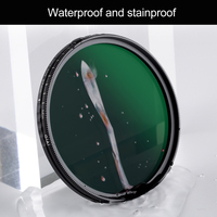 GiAi 52mm 55mm 58mm 62mm 67mm 72mm 77mm 82mm VND Filtre ND8-2000 objectif d'appareil photo Filtre ND variable