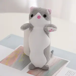 SongshanToys peluches kawaii animais de pelúcia anime plushie garra máquina mini pequeno saco pingente personalizado gato chaveiros de pelúcia brinquedos